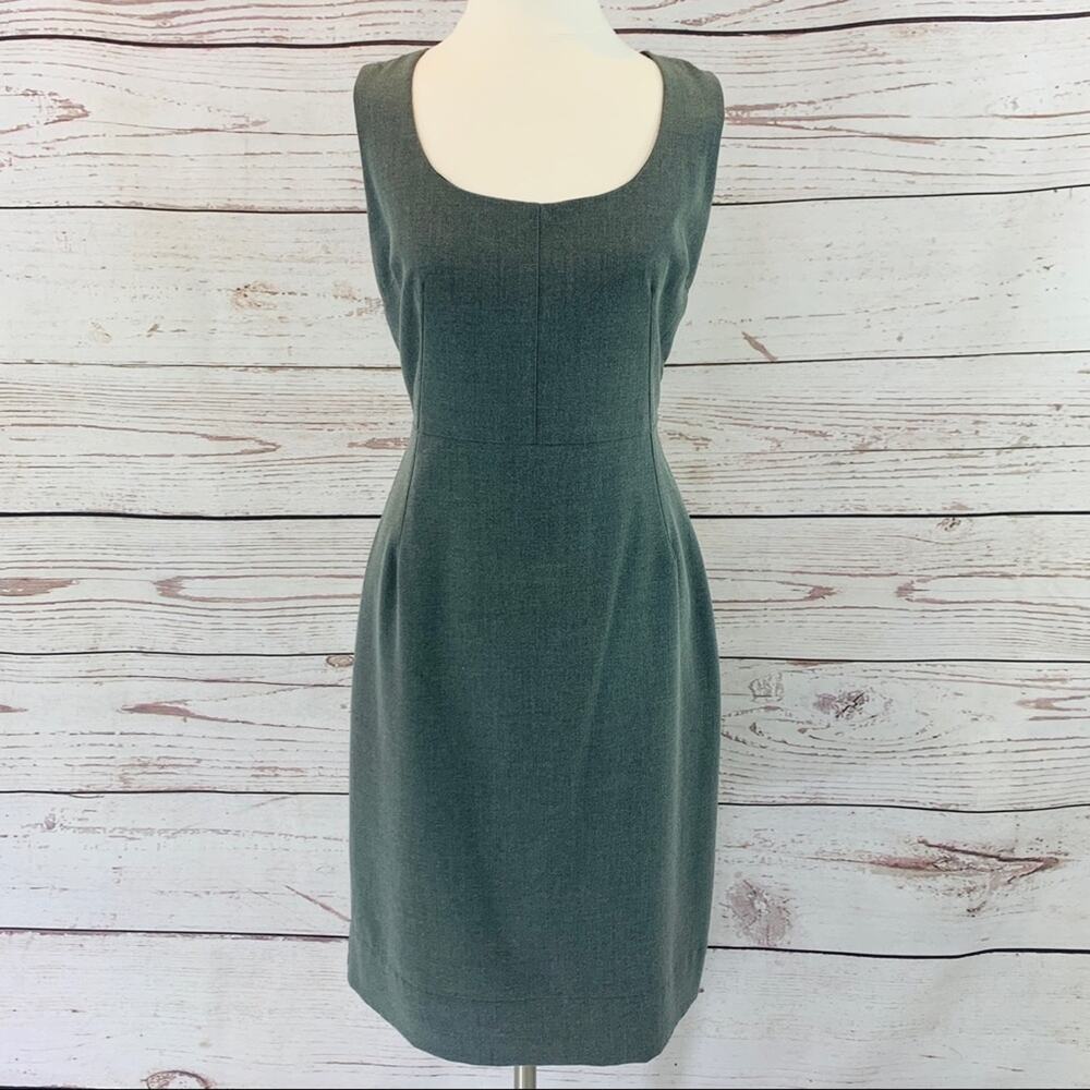 New York & Company grey sheath dress professional - Picture 1 of 10